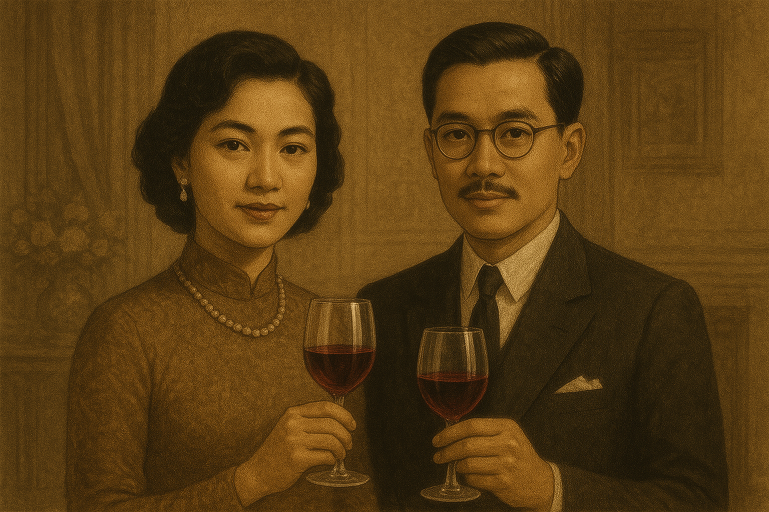 Vang nhập khẩu & giới thượng lưu Việt Nam xưa