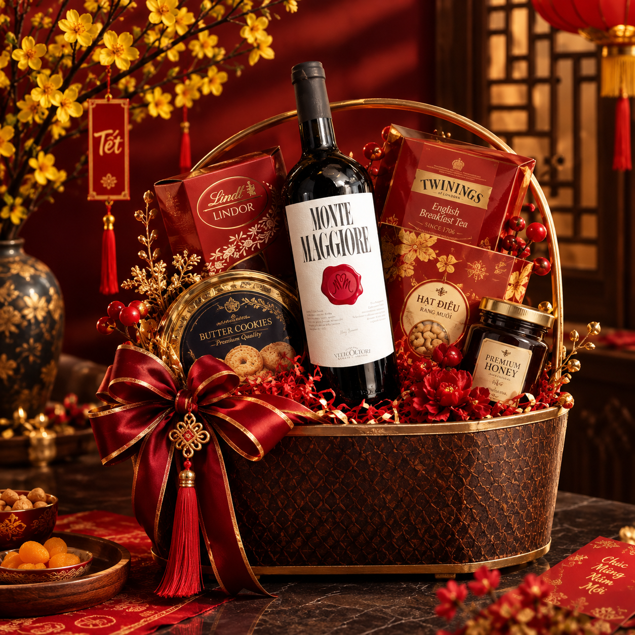 Sét quà tặng Tết ấn tượng